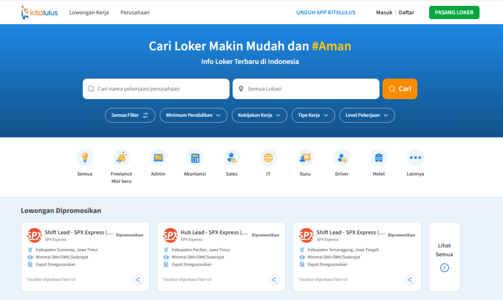 aplikasi cari kerja 2026